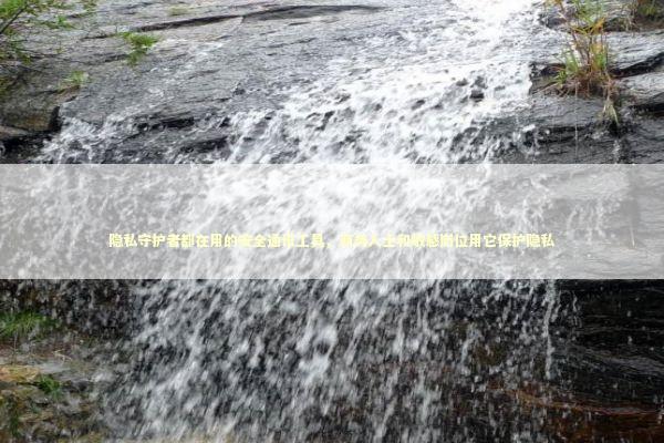 隐私守护者都在用的安全通讯工具，商务人士和敏感岗位用它保护隐私 IT技术